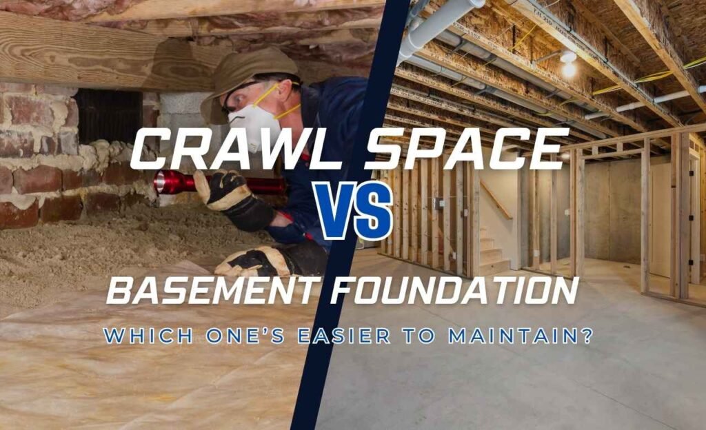 Crawl space vs Basement Foundation Which One’s Easier to Maintain